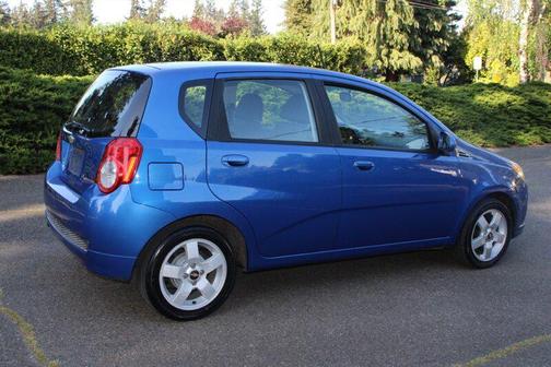 Bright Blue 2010 Chevrolet Aveo 5 LT