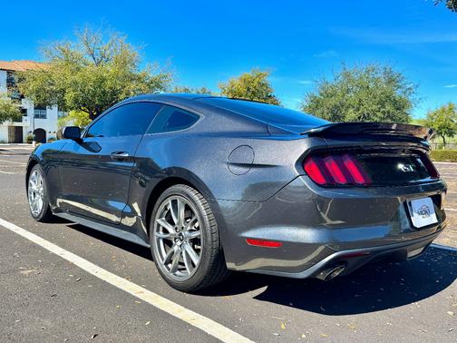 Gray 2017 Ford Mustang GT