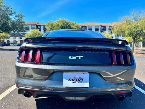 Gray 2017 Ford Mustang GT