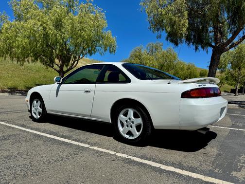 White 1996 Nissan 240SX SE