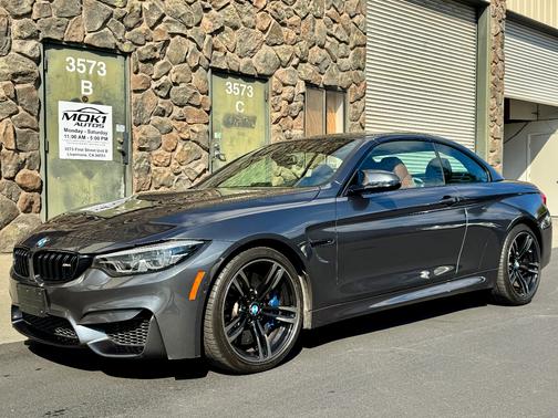 Gray 2018 BMW M4 Base