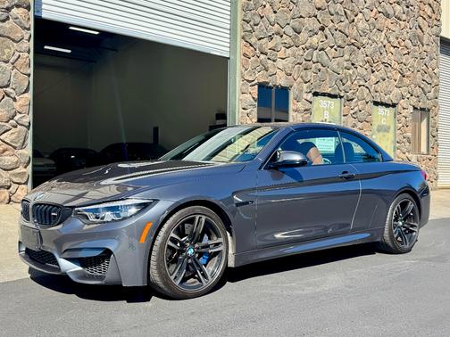 Gray 2018 BMW M4 Base