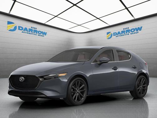 Machine Gray Metallic 2026 Mazda Mazda3 FWD w/Preferred Package
