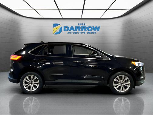 Black Metallic 2024 Ford Edge Titanium