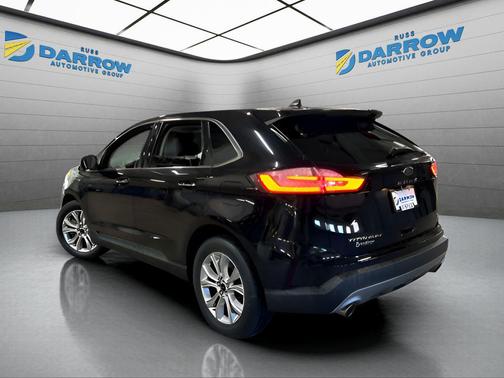 Black Metallic 2024 Ford Edge Titanium
