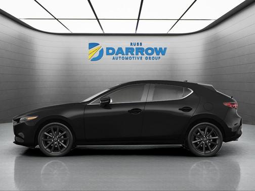 Jet Black Mica 2026 Mazda Mazda3 FWD w/Preferred Package