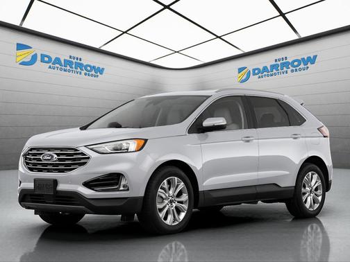 Silver Metallic 2022 Ford Edge Titanium