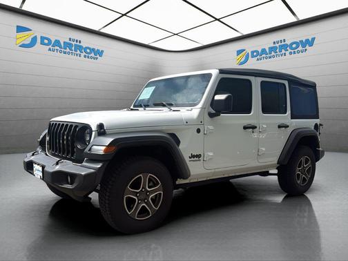 Bright White Clearcoat 2022 Jeep Wrangler Unlimited Sport