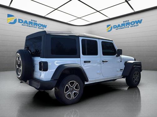 Bright White Clearcoat 2022 Jeep Wrangler Unlimited Sport