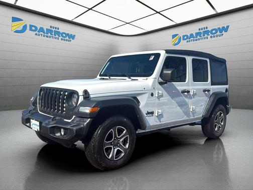 Bright White Clearcoat 2022 Jeep Wrangler Unlimited Sport