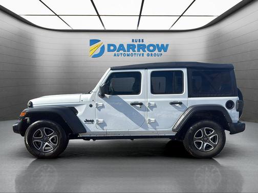 Bright White Clearcoat 2022 Jeep Wrangler Unlimited Sport
