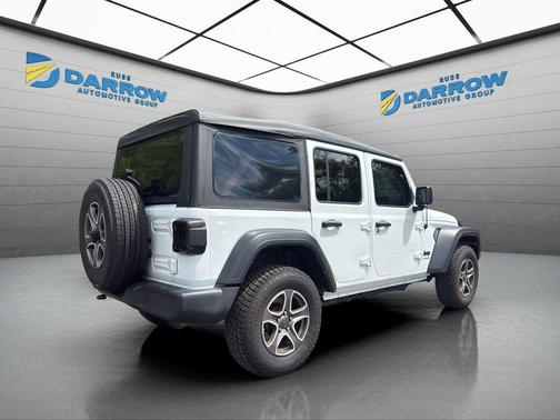 Bright White Clearcoat 2022 Jeep Wrangler Unlimited Sport