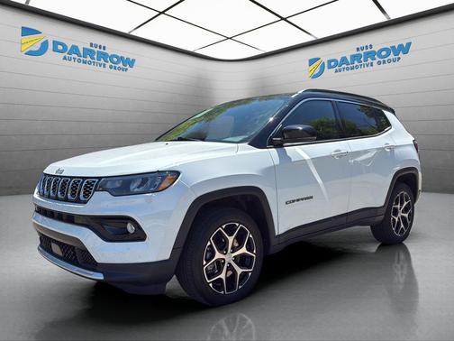 Bright White Clearcoat 2024 Jeep Compass Limited