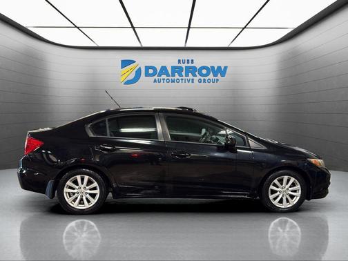 Crystal Black Pearl 2012 Honda Civic EX