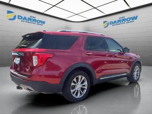 Rapid Red Metallic Tinted Clearcoat 2021 Ford Explorer Limited