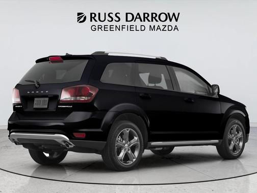 Pitch Black Clearcoat 2017 Dodge Journey Crossroad