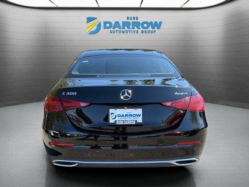 Black 2025 Mercedes-Benz C-Class C 300 4MATIC