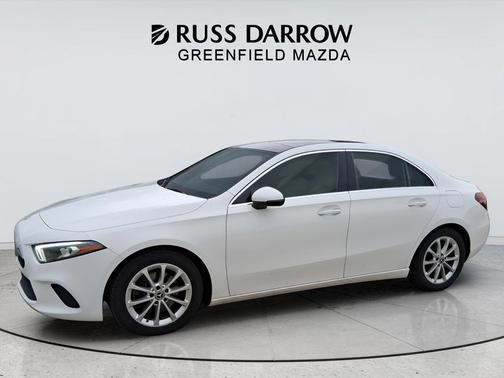 Digital White Metallic 2021 Mercedes-Benz A-Class 4MATIC