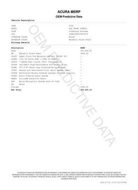 2018 Acura RLX Sport Hybrid Advance Package