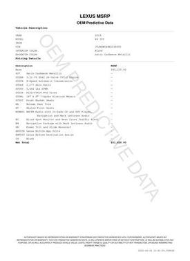 2019 Lexus RX 350 Base