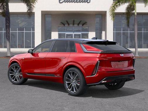 Radiant Red 2026 Cadillac LYRIQ V