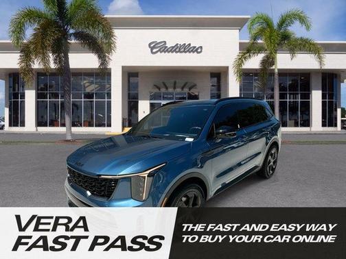 Mineral Blue 2026 Kia Sorento Hybrid X-LINE SX PRESTIGE
