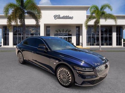 Capri Blue 2024 Genesis Electrified G80 Advanced
