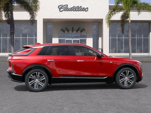 Radiant Red 2026 Cadillac LYRIQ Premium Luxury