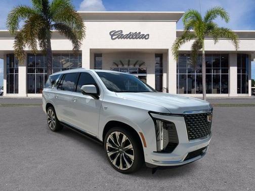 Vibrant White 2026 Cadillac Escalade Luxury