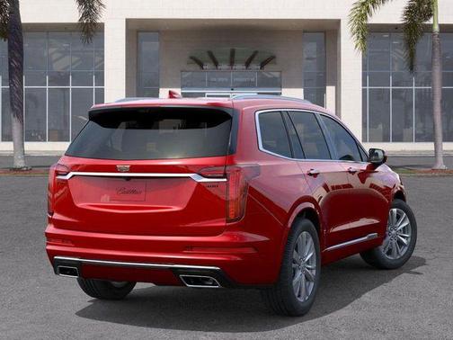 Radiant Red 2025 Cadillac XT6 Premium Luxury FWD