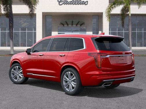 Radiant Red 2025 Cadillac XT6 Premium Luxury FWD