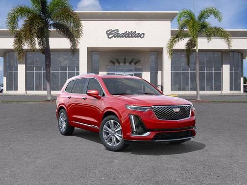Radiant Red 2025 Cadillac XT6 Premium Luxury FWD