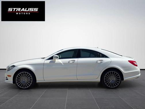 White 2014 Mercedes-Benz CLS-Class 4MATIC