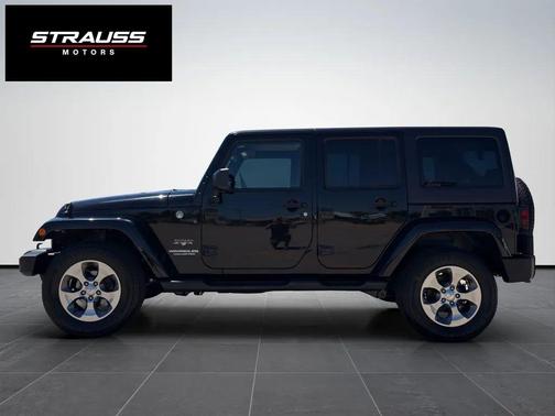 Black 2016 Jeep Wrangler Unlimited Sahara
