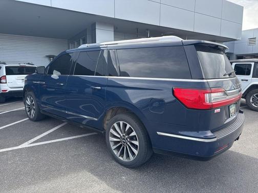 Blue 2020 Lincoln Navigator L Reserve