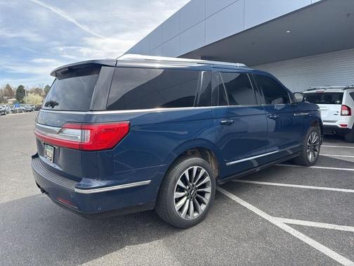 Blue 2020 Lincoln Navigator L Reserve