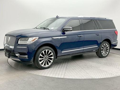 Blue 2020 Lincoln Navigator L Reserve