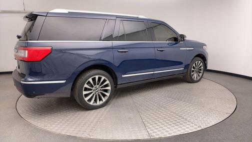Blue 2020 Lincoln Navigator L Reserve