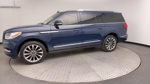 Blue 2020 Lincoln Navigator L Reserve