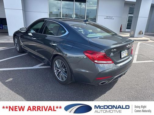 Black Forest Green 2019 Genesis G70 3.3T Design