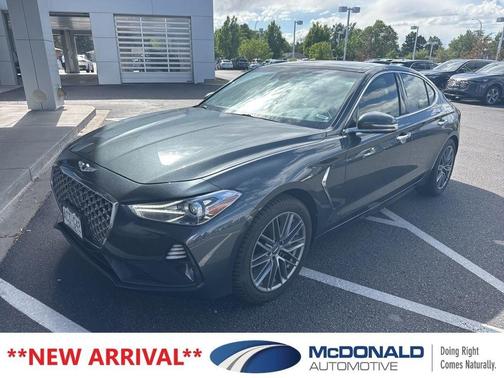 Black Forest Green 2019 Genesis G70 3.3T Design