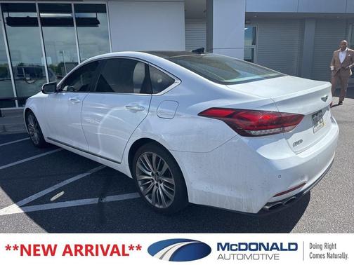 Casablanca White 2015 Hyundai Genesis 5.0