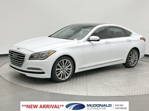 Casablanca White 2015 Hyundai Genesis 5.0