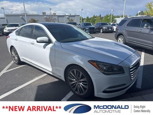 Casablanca White 2015 Hyundai Genesis 5.0