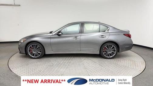 Graphite Shadow 2023 INFINITI Q50 RED SPORT 400