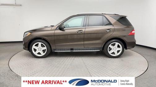 Dakota Brown Metallic 2014 Mercedes-Benz M-Class ML 350 4MATIC