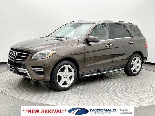 Dakota Brown Metallic 2014 Mercedes-Benz M-Class ML 350 4MATIC