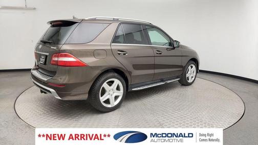Dakota Brown Metallic 2014 Mercedes-Benz M-Class ML 350 4MATIC