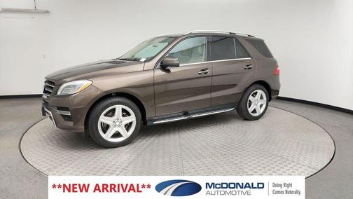 Dakota Brown Metallic 2014 Mercedes-Benz M-Class ML 350 4MATIC