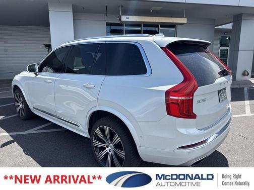 Crystal White 2021 Volvo XC90 T6 Inscription 7 Passenger